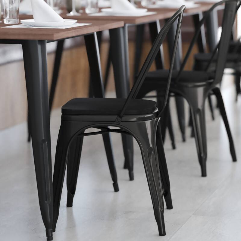 All-Weather Commercial Stack Chair & Poly Resin Seat