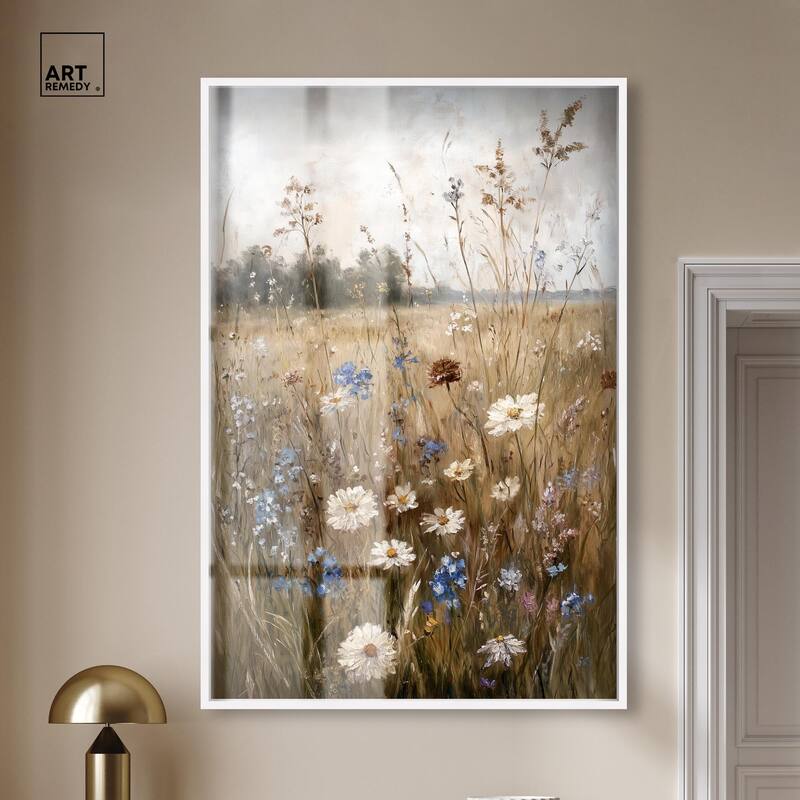 Field of Forgotten Dreams III Shadowbox by Art Remedy