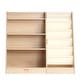preview thumbnail 1 of 5, VEVOR 4-Tier Kids Wooden Bookshelf,for Kids Room, Playroom, Kindergarten, Nursery Yellow