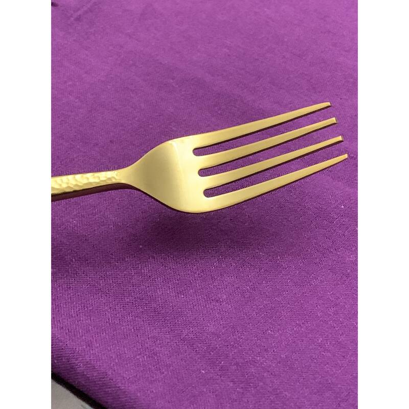 Vibhsa 20 Piece Gold Flatware Set, Service for 4