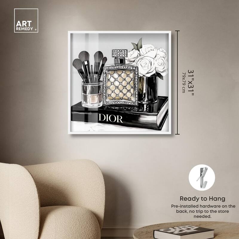 Classy Ink Glam Setup Shadowbox by Art Remedy