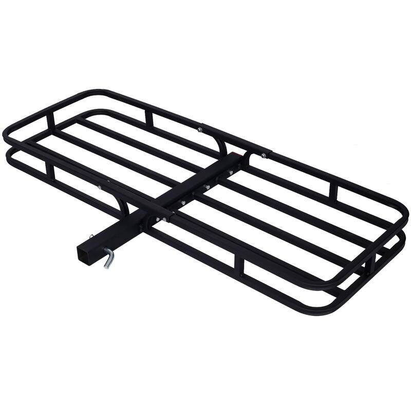 500 lb. Capacity 53in. x 19 in. Steel High Mount Cargo Carrier for 2 in. Receiver