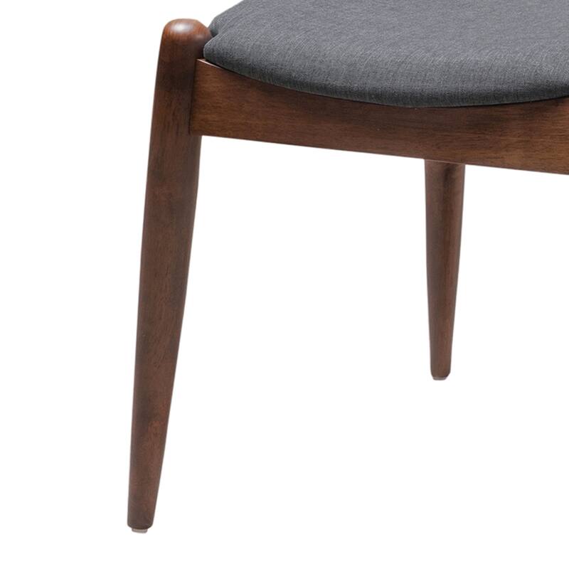 Francie Mid-Century Modern Dining Chairs (Set of 2) by Christopher Knight Home - 20.50" W x 20.25" L x 29.75" H