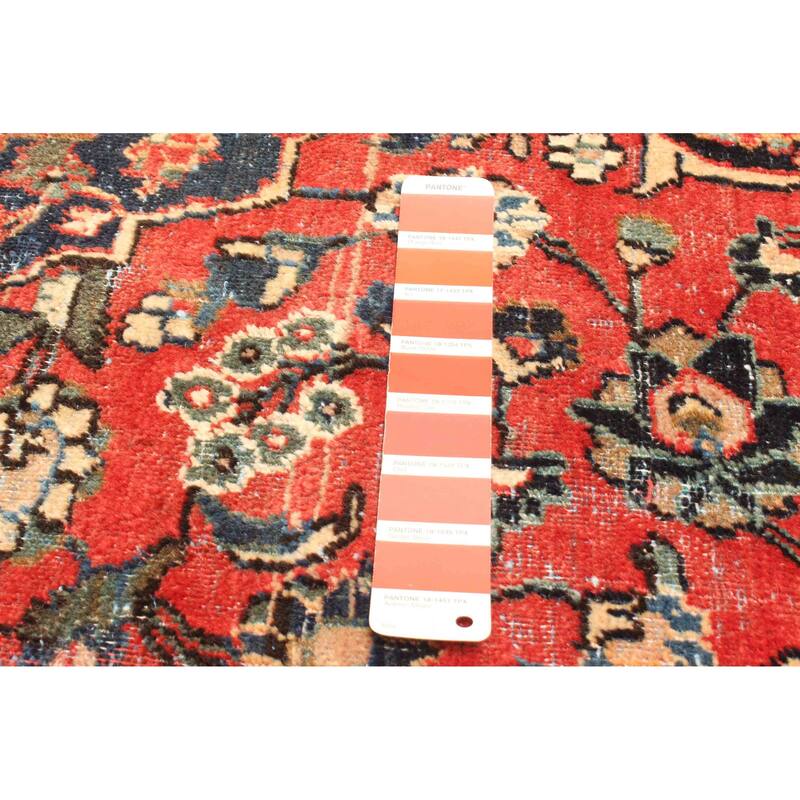 ECARPETGALLERY Hand-knotted Antalya Vintage Red Wool Rug - 4'3 x 6'6