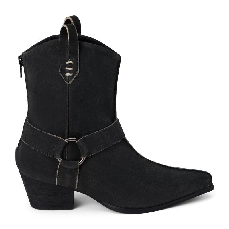 Matisse Suede Tombstone Western Boot