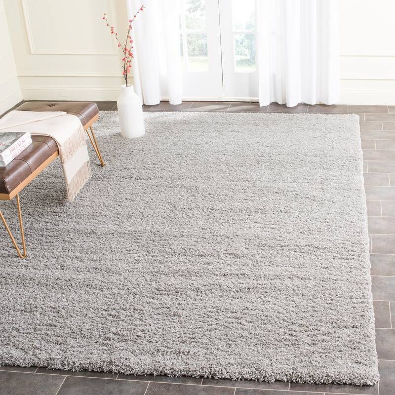 SAFAVIEH Laguna Shag Verdiana Solid 2-inch Thick Rug