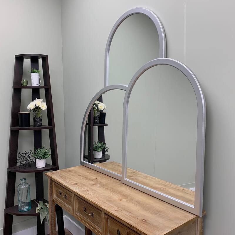 Mifflin Framed Vanity Mirror - Crescent Cathedral - 24.4x32.4