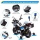 preview thumbnail 4 of 5, 12V Boys Police Motorbike - Blue