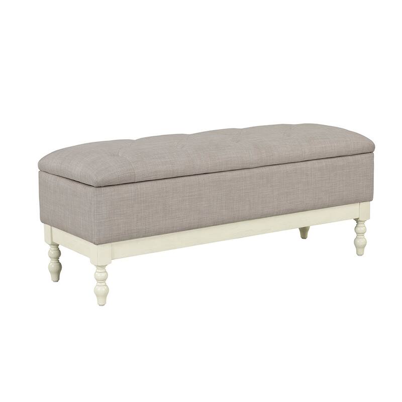 Madison Park Signature Beckett Tufted Storage Bench