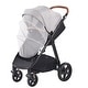 preview thumbnail 7 of 35, Oxford Aluminum Stroller with Bassinet and Adjustable Canopy - 35.4” L x 25.8” W x 43.9” H