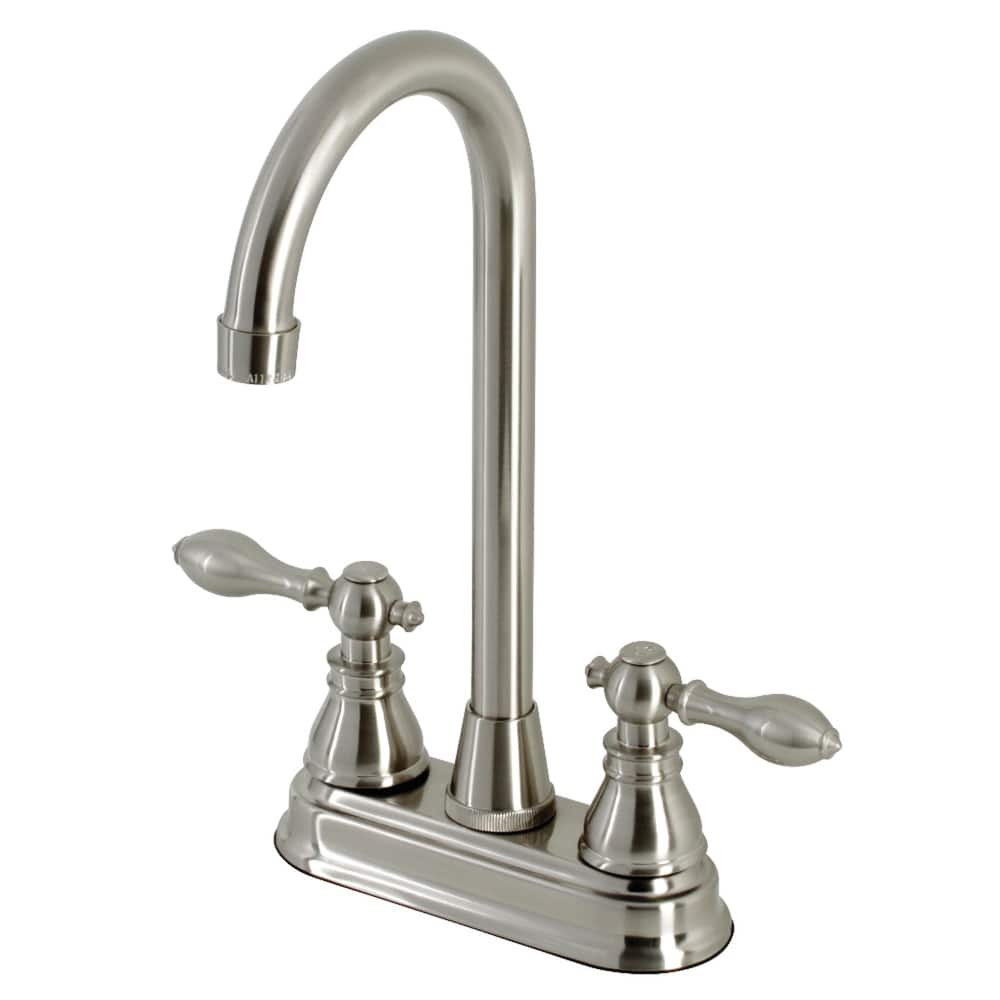 Kingston Brass American Classic 4 in. Centerset High-Arc Bar Faucet