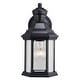 preview thumbnail 11 of 12, Auburn Aluminum 6.25-in. W 1 Light Motion Sensor Dusk to Dawn Outdoor Wall Lantern Clear Glass