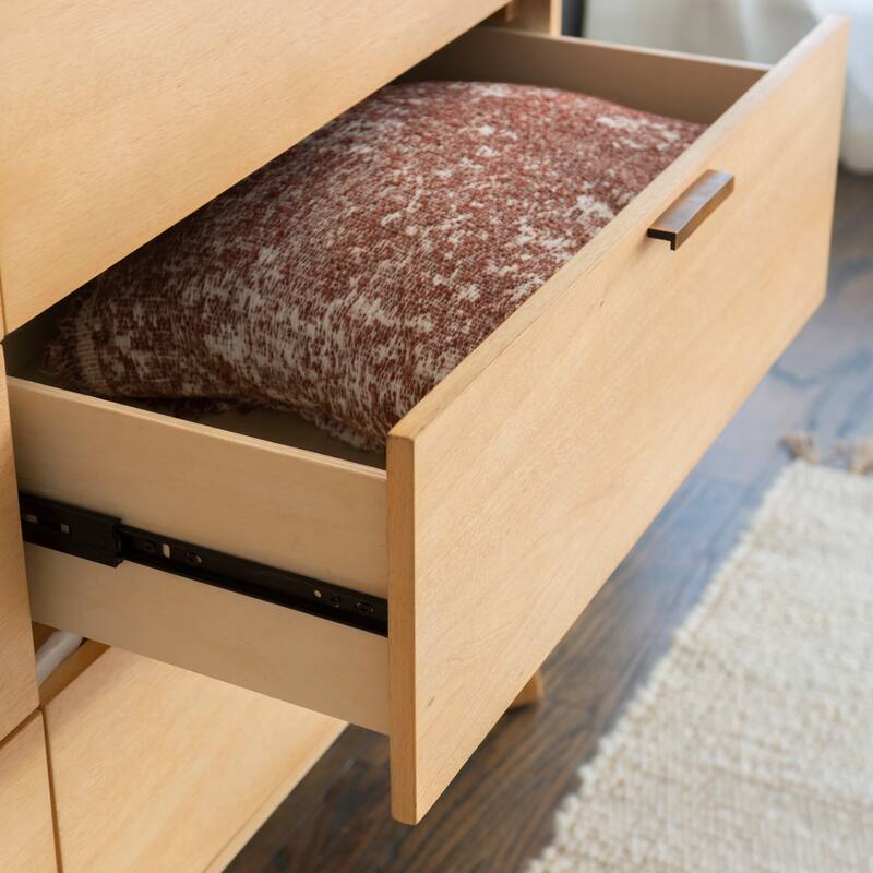 Carter Natural Wooden 4-Piece Queen Size Bedroom Set