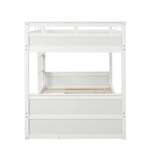 Amazon Com Twin Over Twin Bunk Beds Metal Bunk Bed Twin With Ladder And Safety Rail For Boys Girls Kids Young Teens And Adults Sliver Kitchen Dining