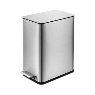 Qualiazero 10L / 2.6 Gallon Slim Step Can