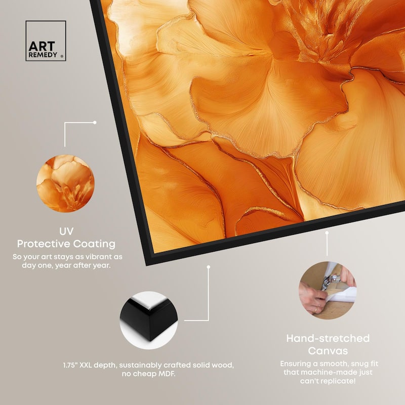 Sunlit Bloom I Canvas by Art Remedy