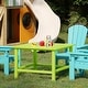 preview thumbnail 106 of 180, Laguna Kids Outdoor 31" Square Poly Dining Table