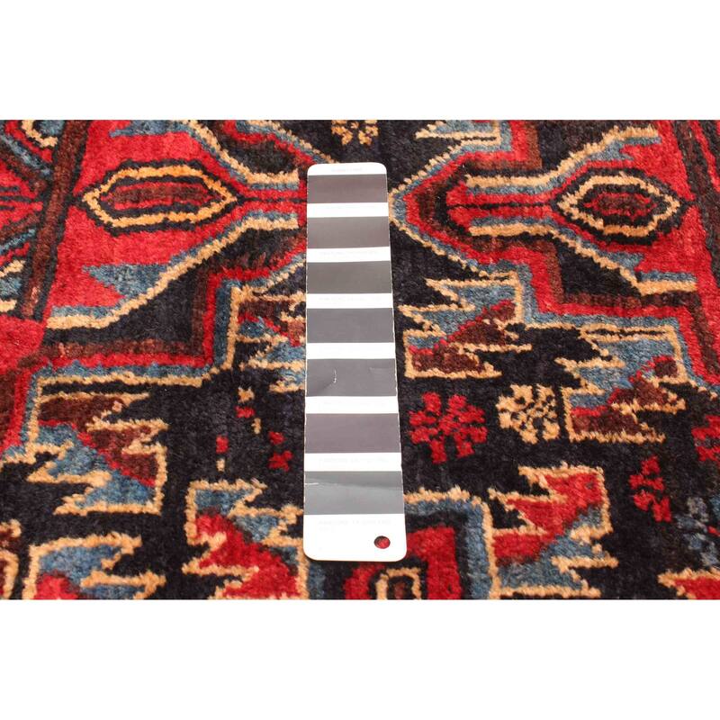 ECARPETGALLERY Hand-knotted Teimani Black Wool Rug - 3'6 x 6'2