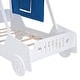 preview thumbnail 10 of 34, Modern Kids Car Shaped Bed with Tents, Twin Size