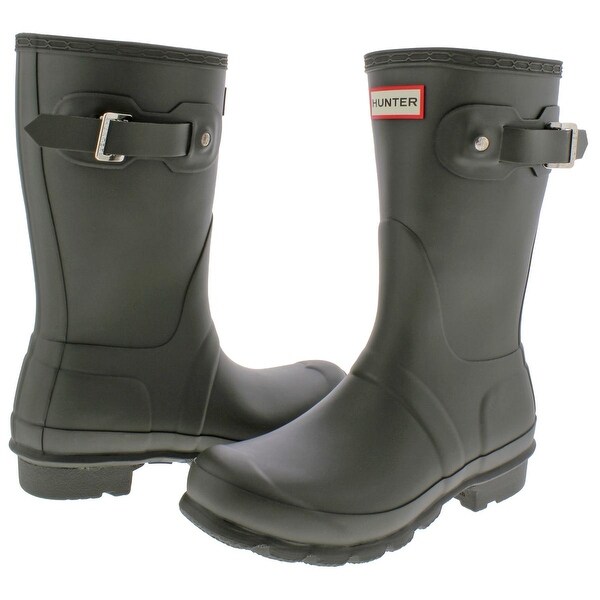 hunter original short waterproof rain boot