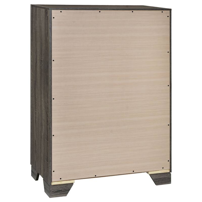 Funston Brown Oak 4-drawer Chest of Drawers