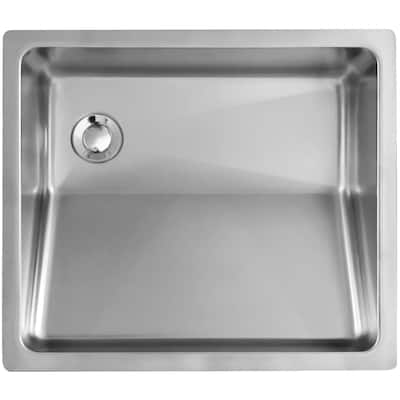 Karran USA UV-1816 U Series 17-1/4" Rectangular Stainless Steel