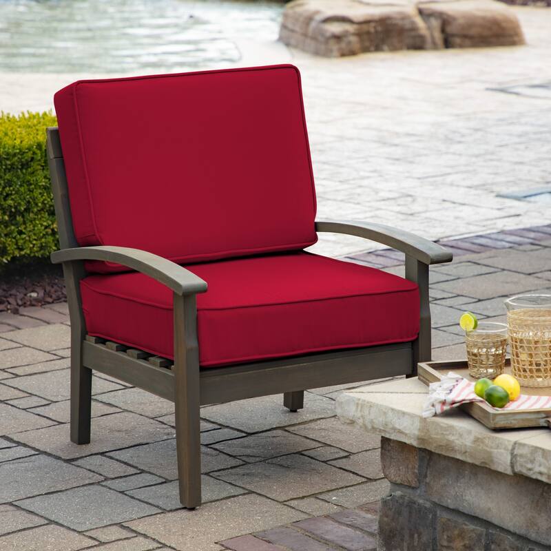 Arden Selections ProFoam Acrylic Deep Seat Cushion Set