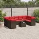 Option Brown and red With table