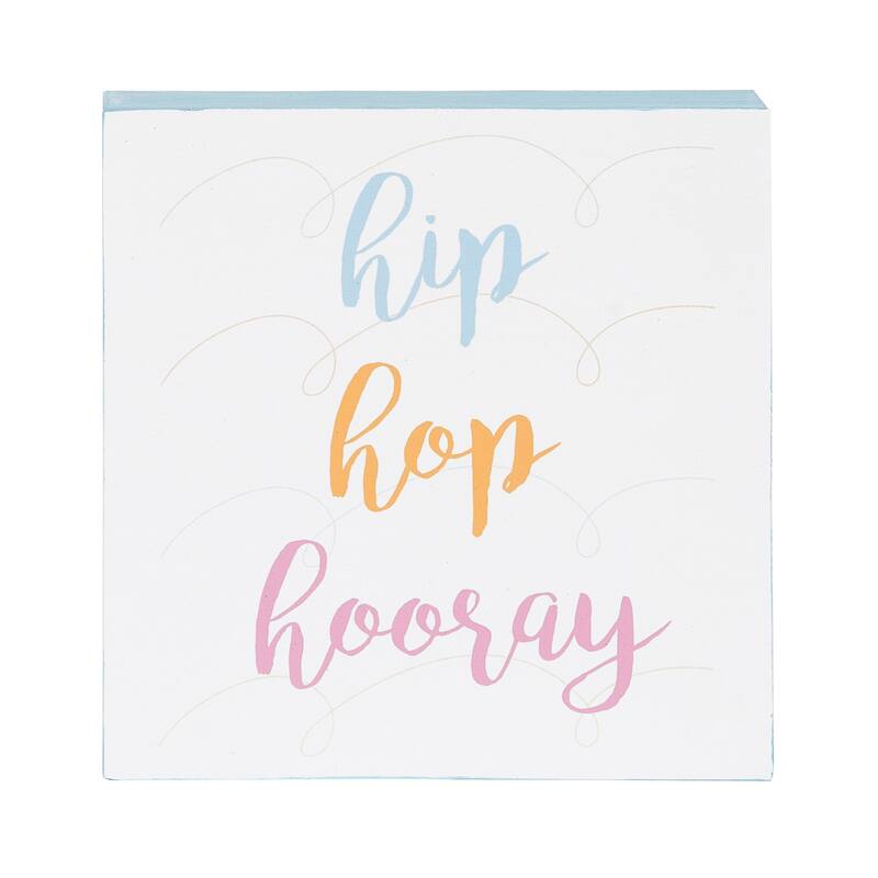 Hip Hop Hooray Shelf Block