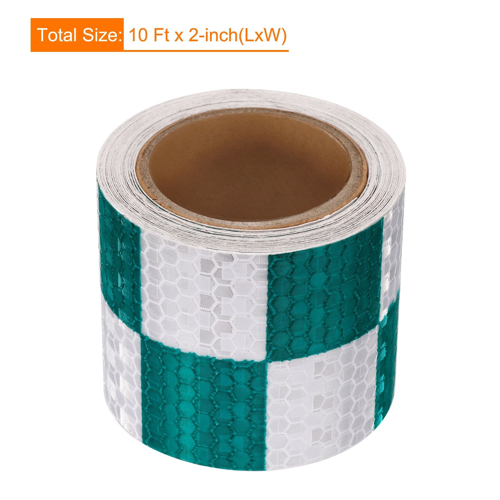 Uxcell Orange Reflective Tape - 15 Feet X 1 Inch, High Visibility Safety Roll