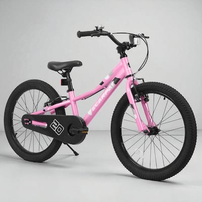 Kids 20 Inch Bicycle with 1-Speed, Front V Brake & Coaster Brake for Boys and Girls, 3-5 Years