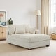 preview thumbnail 172 of 174, 41" W Plush Corduroy Chaise Lounge with Pillows