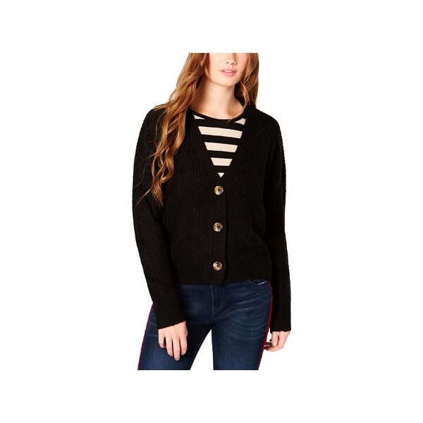 open cardigan top