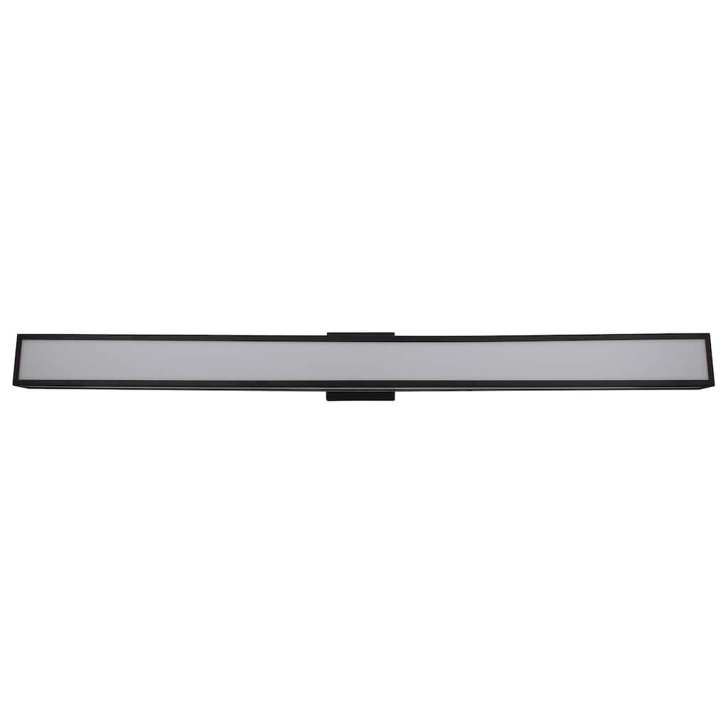 Eglo LED Vanity Light w/ Matte Black Finish and Acrylic Shade
