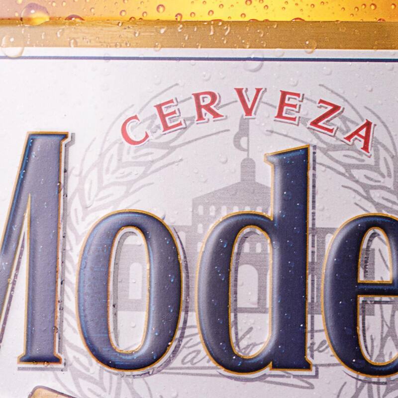 Modelo Cerveza Especial Beer Bottle Embossed Shaped Metal Sign - 25.4" x 9.75" - 25.4" H x 9.75" L x 0.12" D