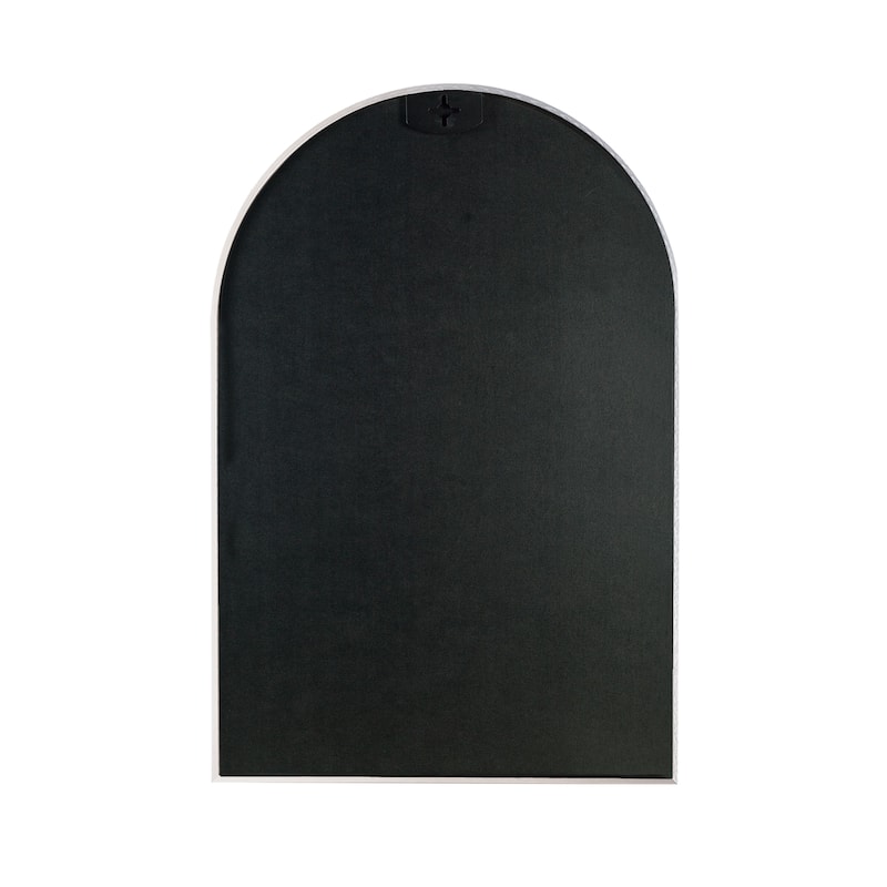 20x30 Inch Metal Framed Arched Bathrrom Mirror For Wall