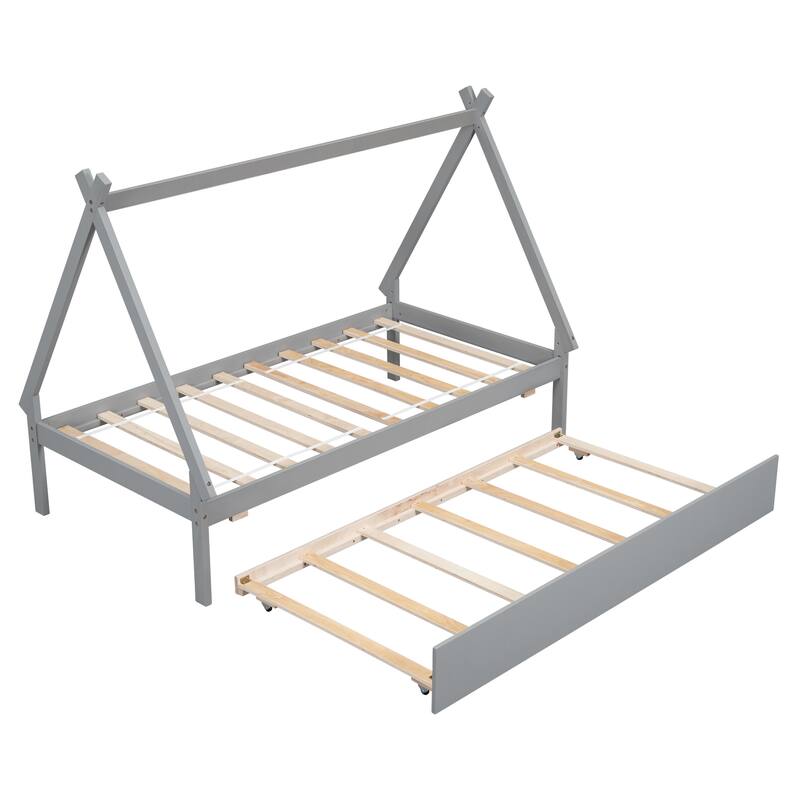 Twin size Tent Floor Bed