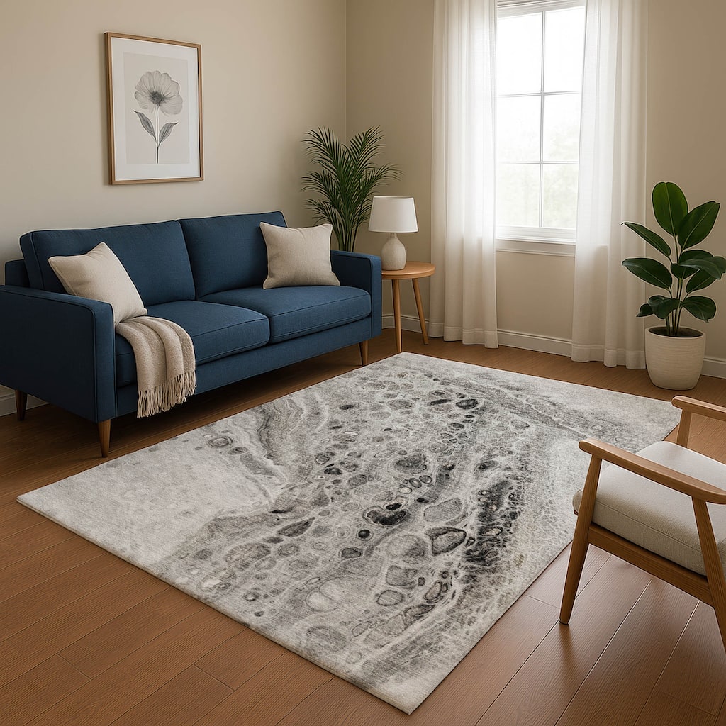 Premium Washable Super Soft Abstract Chic Mayfield Rug