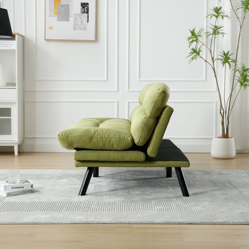 Sofa With Thick Cushion,Sofa Bed,Sleeper Sofa With Metal Feet
