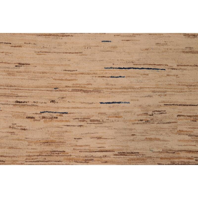 Boho Earthline Gabbeh Hand Knotted Wool Area Rug