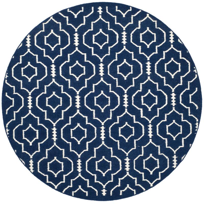 SAFAVIEH Handmade Flatweave Dhurries Lamprini Modern Moroccan Wool Rug