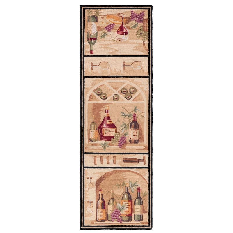SAFAVIEH Handmade Chelsea Ardie French Country Wool Rug