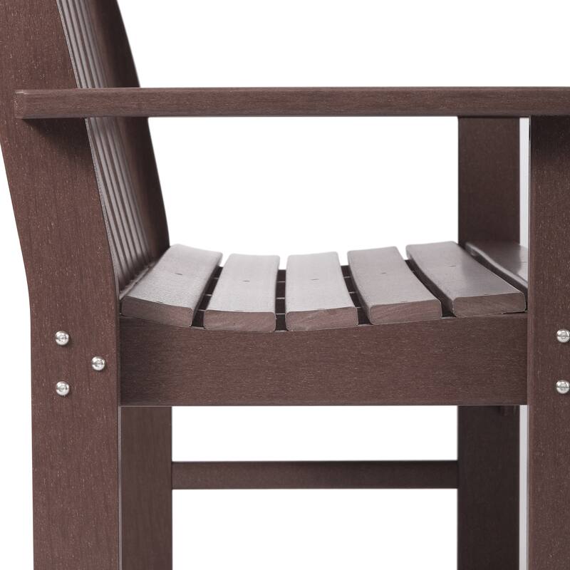 Laguna Poly 3-Piece Bench With Coffee Table