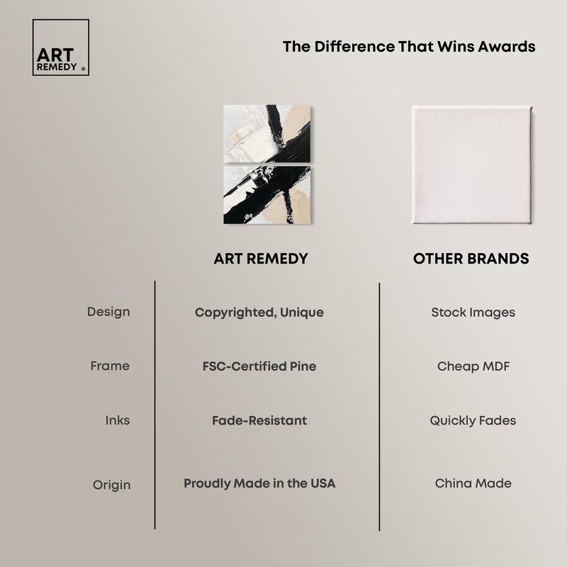 Graphic Impact II Canvas Set of 2 by Art Remedy, Gallery Wrapped