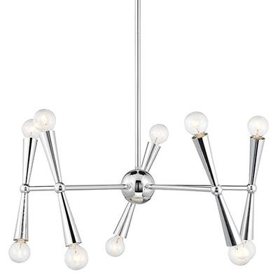 Bellevue SHCH39739 10 Light 24" Wide Sputnik Chandelier