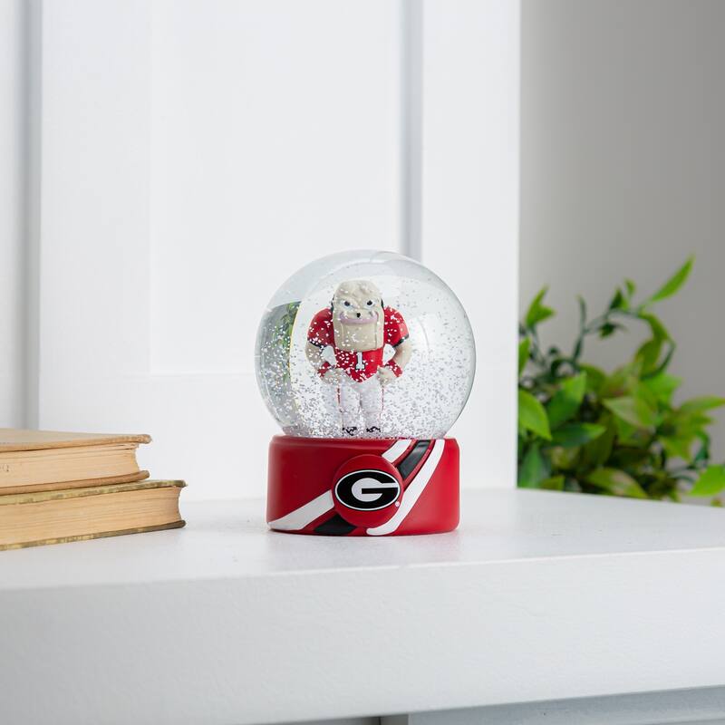 University of Georgia 5 in. Glass Tabletop Snow Globe