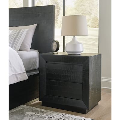 Signature Design by Ashley Londer Black Nightstand