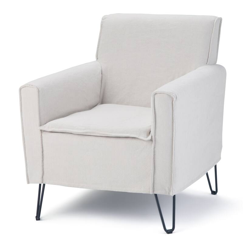 WYNDENHALL Edward 28 inch Wide Mid Century Modern Accent Chair - 28 x 30.3 x 33.1