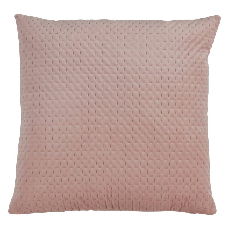 Poly Filled Pinsonic Velvet Throw Pillow