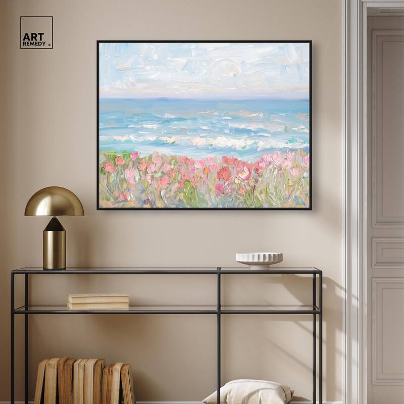 Waves of Peace Canvas by Art Remedy